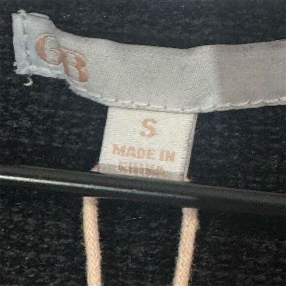 GB Gianni Bini Black Cropped Open Front Cardigan Sweater NWT Dillard’s Size S - Picture 7 of 8